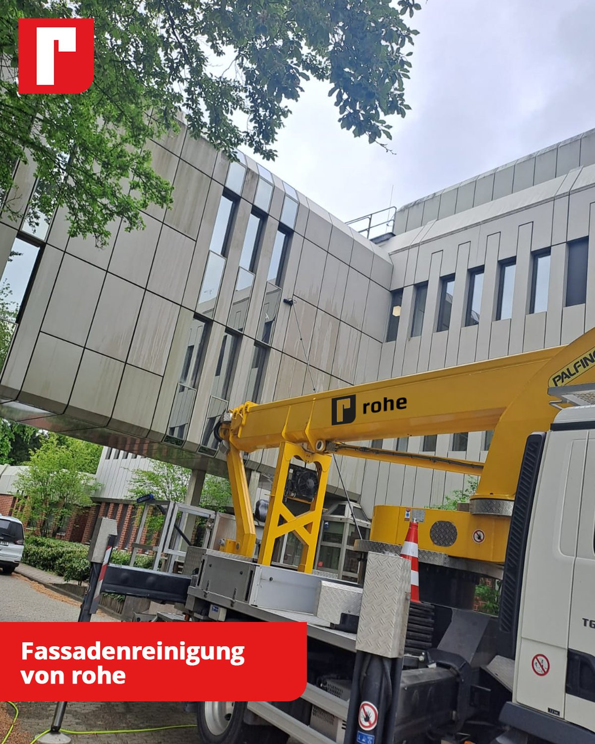 Fassadenreinigung von rohe